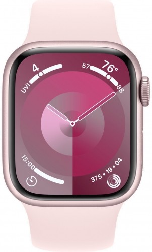 Apple Watch 9 GPS 41mm Sport Band S/M, pink (MR933ET/A) image 2