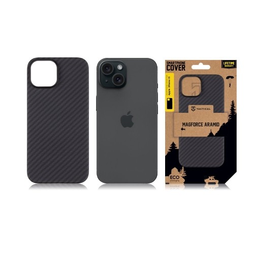Tactical MagForce Aramid Cover for Apple iPhone 15 Black image 2