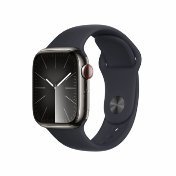 Умные часы Apple Watch Series 9 + Cellular Чёрный Серый 41 mm