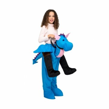 Маскарадные костюмы для детей My Other Me Ride-On Синий Один размер Дракон