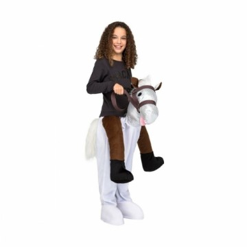 Маскарадные костюмы для детей My Other Me Ride-On Один размер Лошадь Белый
