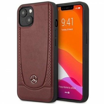 Mercedes MEHCP14MARMRE iPhone 14 Plus 6,7" czerwony|red hardcase Leather Urban Bengale