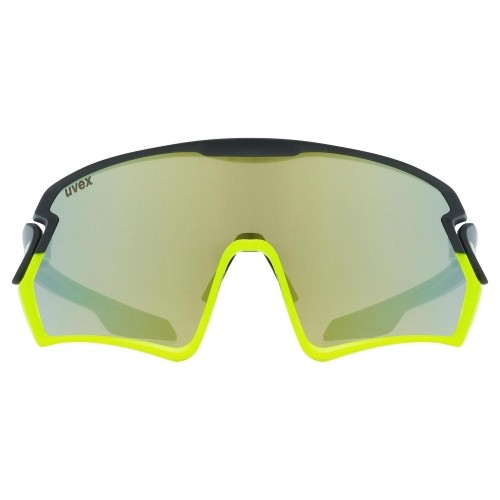 Brilles Uvex Sportstyle 231 black-lime mat / mirror yellow image 1