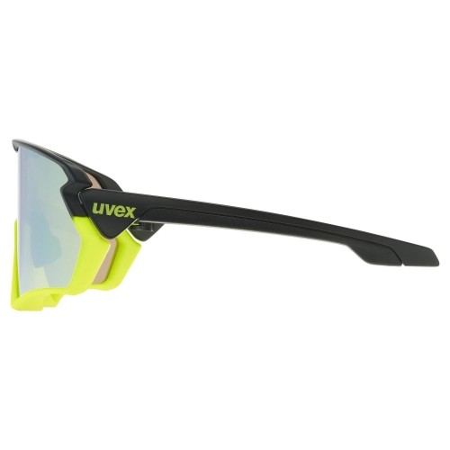 Brilles Uvex Sportstyle 231 black-lime mat / mirror yellow image 3