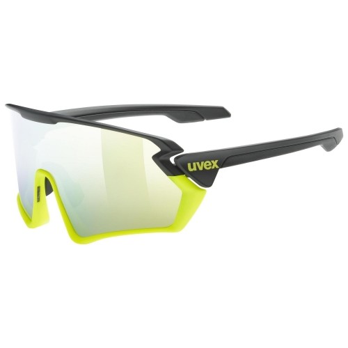 Brilles Uvex Sportstyle 231 black-lime mat / mirror yellow image 5