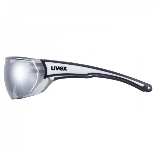 Brilles Uvex Sportstyle 204 black white / mirror silver image 4