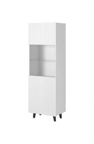 Halmar PAFOS Standing cabinet white/white image 2