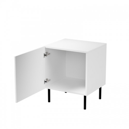 Halmar JUNGLE bed side cabinet (2pcs = 1 set ) white mat/ white mat image 2
