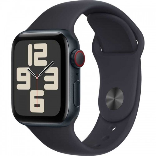 Smartwatch Apple Watch SE 40mm 2022 Midnight Alu Case black Sports Band S/M EU image 1