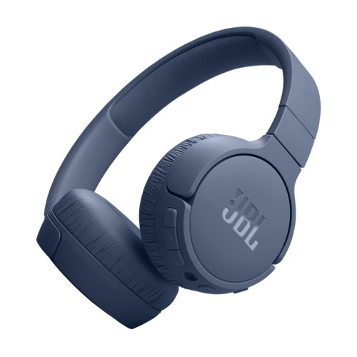 JBL on-ear bezvadu austiņas ar trokšņu  slāpēšanu, zilas - JBLT670NCBLU image 1
