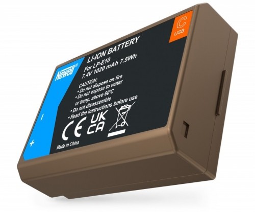 Newell battery Canon LP-E10 USB-C image 1