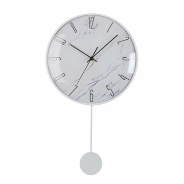 Настенное часы Versa маятник Металл Стеклянный Деревянный MDF 4,5 x 56 x 29 cm