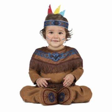 Маскарадные костюмы для младенцев My Other Me nativo americano Коричневый (3 Предметы)