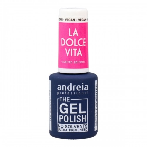 Nagu laka Andreia La Dolce Vita DV5 Vibrant Pink 10,5 ml image 1