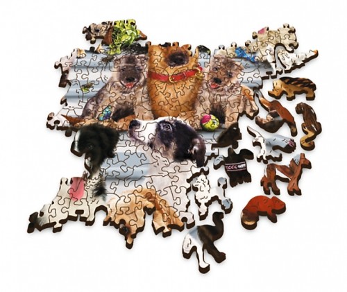 Trefl Puzzles TREFL Koka puzle - Suņu draudzība, 1000gb image 3