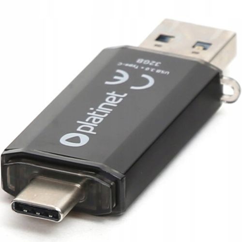 Platinet C-Depo Flash Drive USB 3.0 + Type-C 32GB image 1