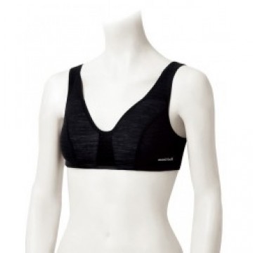 Mont-bell Apakšveļa W Super Merino SOFT BRA XL-CD Black