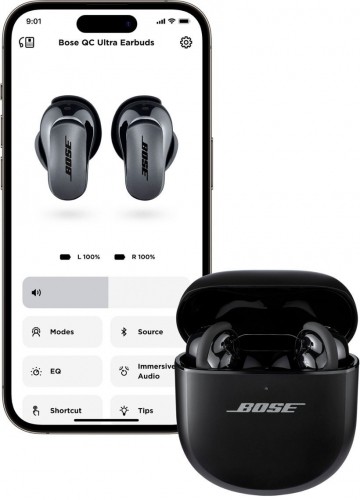 Bose wireless earbuds QuietComfort Ultra Earbuds, black image 5