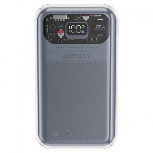 Acefast power bank 20000mAh Sparkling Series fast charging 30W gray (M2) image 1
