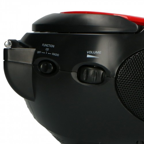 Portable stereo FM radio with CD player Lenco SCD24R image 5