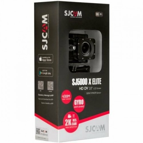 Спортивная камера с аксессуарами SJCAM SJ5000X Elite Чёрный image 2