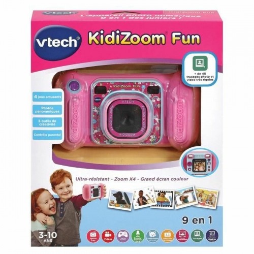 Bērnu digitālā kamera Vtech Kidizoom Fun Rozā image 3