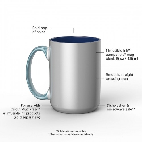 Customisable Mug for Cutting Plotter Cricut OCEAN image 5