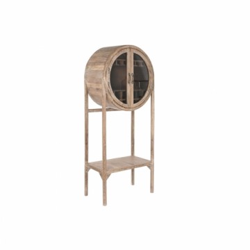 Вспомогательная мебель Home ESPRIT Натуральный Стеклянный Тик Переработанная древесина 75 x 40 x 182 cm