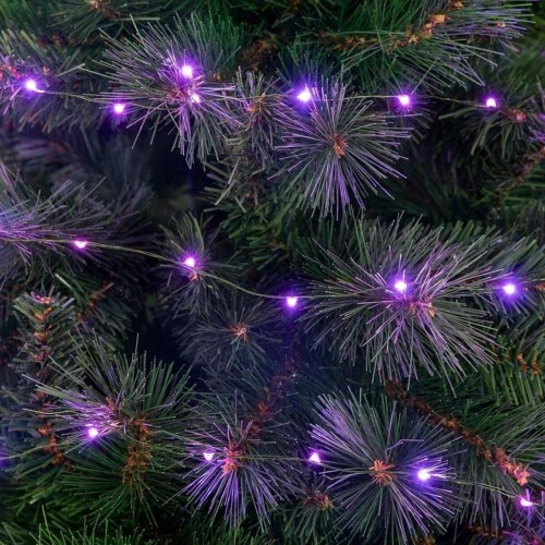 Bigbuy Christmas Gaismas sloksnes LED Fuksija 1,5 W image 3