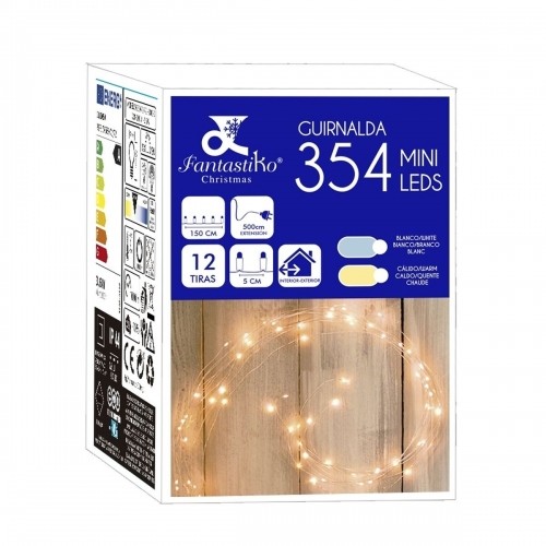 Bigbuy Christmas LED strēmeles   Balts 6 W image 1