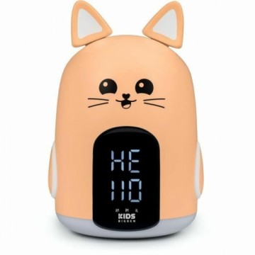 Часы-будильник Bigben Лососевый кот