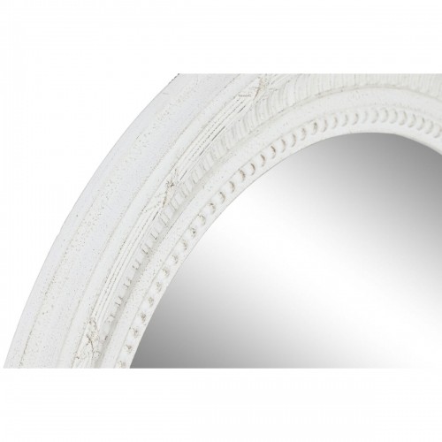 Sienas spogulis Home ESPRIT Balts Koks 66 x 5 x 66 cm image 2