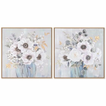 Картина Home ESPRIT Shabby Chic Ваза для цветов 70 x 3,5 x 70 cm (2 штук)