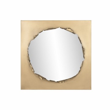 Настенное зеркало Home ESPRIT Позолоченный Железо Губка 90 x 9 x 90 cm
