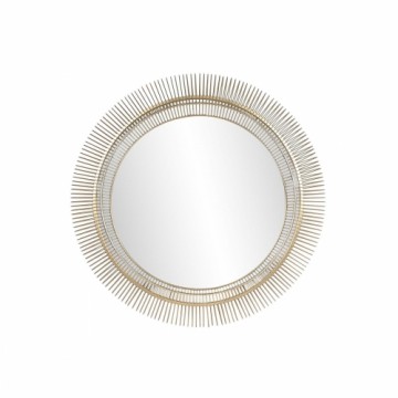 Настенное зеркало Home ESPRIT Позолоченный Железо 106 x 13 x 106 cm