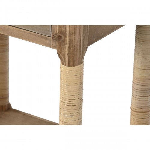 Ночной столик Home ESPRIT Натуральный Светло-коричневый Веревка Ель 44 x 33 x 61,5 cm image 5