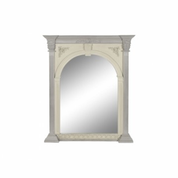 Sienas spogulis Home ESPRIT Balts Mango koks 115 x 10 x 142 cm