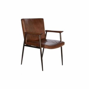 atzveltnes krēsls Home ESPRIT Brūns Melns Dzelzs 60 x 67 x 83 cm