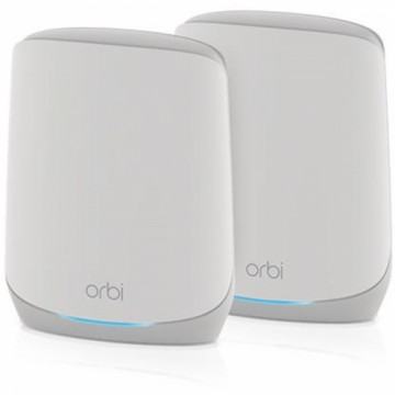 Netgear Orbi WiFi6 Tri-Band Mesh System 2er Set, Mesh Router
