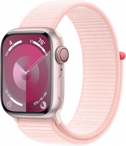 Apple Watch 9 GPS + Cellular 41mm Sport Loop, pink (MRJ13ET/A) image 1