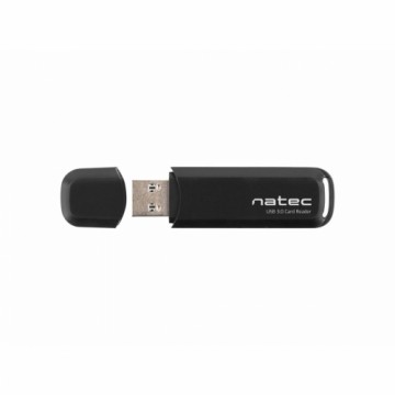 Ārējais karšu lasītājs Natec Scarab 2 card Black USB 3.0 Type-A - Card-Reader Melns
