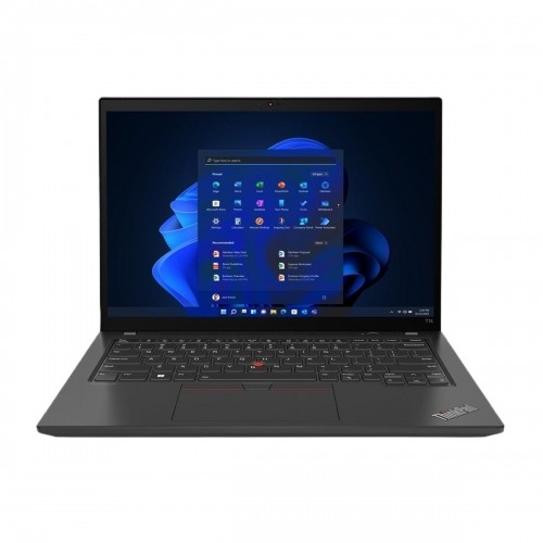 Piezīmju Grāmatiņa Lenovo ThinkPad T14 512 GB SSD 16 GB RAM 14" Intel Core I7-1260P QWERTY image 1