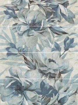 Paradyz Polija Sienas dekors (kompl. 4 gb.) Wonder Sky Blue Panel Str. Mat. 29,8*89,8*4