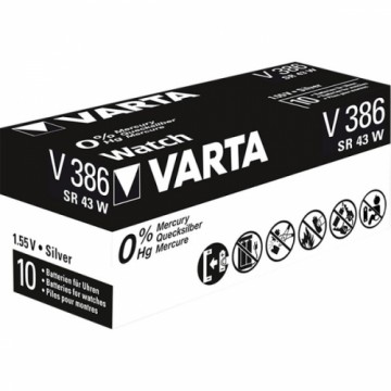 Varta Silberoxid-Knopfzelle 386, Batterie