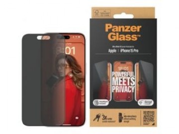PanzerGlass  
         
       Privacy Screen Protector iPhone 2023 6.1" Pro | Ultra-Wide Fit w. EasyAligner
