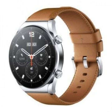 Xiaomi  
         
       S1  1.43”, Smart watch, GPS (satellite), AMOLED, Touchscreen, Heart rate monitor, Activity monitoring 24/7, Waterproof, Bluetooth, Silver