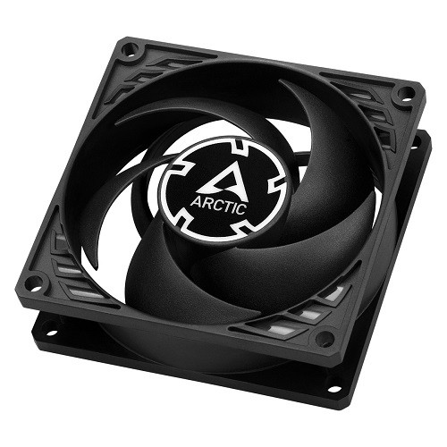 ARCTIC P8 PWM PST Pressure-Optimised Fan, 4-pin, 80mm, Black image 1