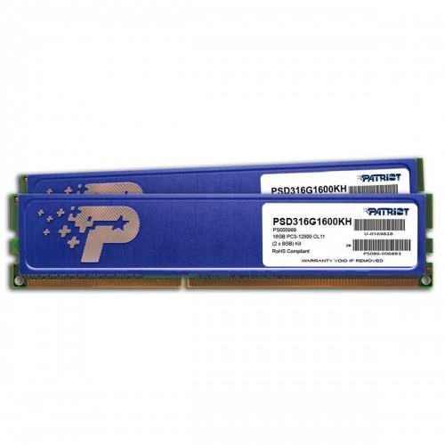 Память RAM Patriot Memory PSD316G1600KH DDR3 16 Гб image 1