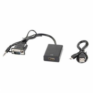 Адаптер HDMI—VGA Lanberg AD-0021-BK