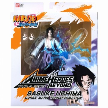 Rotaļu figūras Naruto Shippuden Bandai Anime Heroes Beyond: Sasuke Uchiha 17 cm